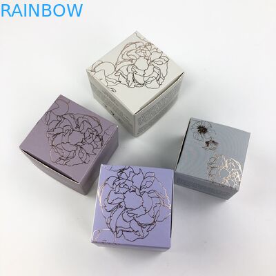 Hộp giấy nhẹ kết thúc mờ Bao bì hộp có thể gập lại cho bao bì tinh dầu