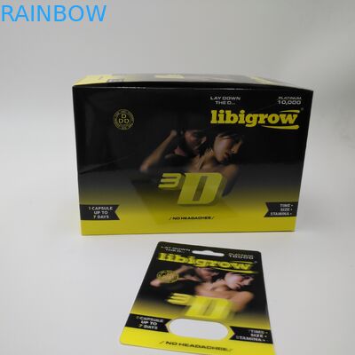 Thẻ giấy Magnum tùy chỉnh Hộp Papaer cho Bao bì viên nang