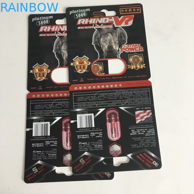 Thẻ giấy Magnum bốn màu tùy chỉnh Hộp Papaer cho Bao bì viên nang