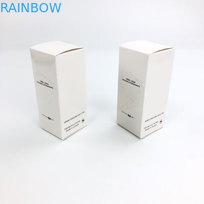 Bán buôn phim mờ tùy chỉnh dập nóng với các tông trắng 350g cho mẫu mỹ phẩm thực phẩm lông mi Bao bì hộp giấy