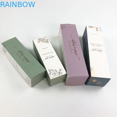 Màng UV bóng mờ tùy chỉnh với các tông trắng dày 400g cho mẫu mỹ phẩm Bao bì hộp giấy dầu Argan