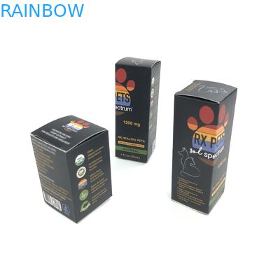 Phim bóng tùy chỉnh với các tông trắng có độ dày 400g cho các loại chai lọ đựng thuốc trang sức Hộp giấy bao bì