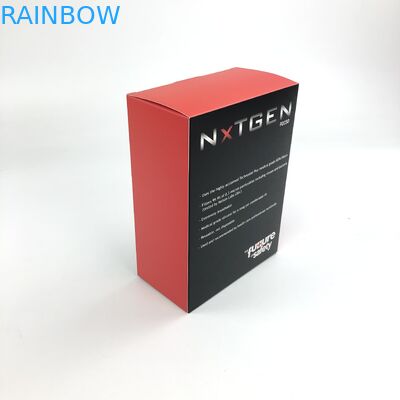 Màng bóng mờ tùy chỉnh UV với độ dày 400g bìa cứng trắng cho thực phẩm đồ chơi