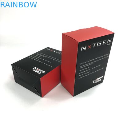 Màng bóng mờ tùy chỉnh UV với độ dày 400g bìa cứng trắng cho thực phẩm đồ chơi