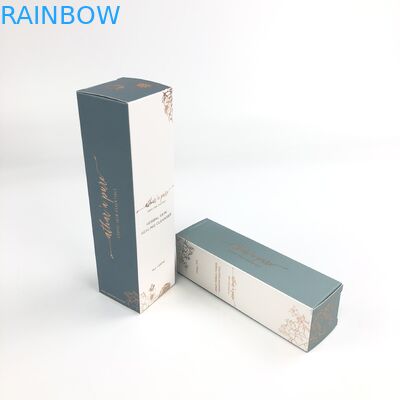 Logo bán lẻ tùy chỉnh in chai hoặc lọ bao bì hộp mỹ phẩm giấy