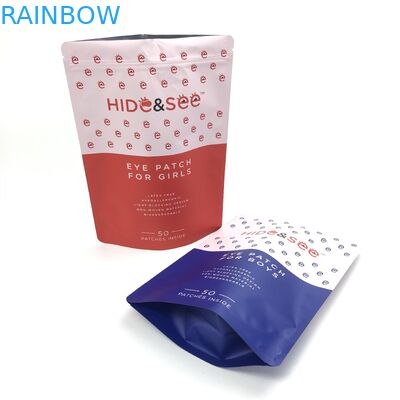 làm đẹp da chăm sóc lông mi bao bì túi công cụ mở rộng collagen lint miễn phí miếng dán mi bao bì