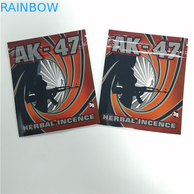 Cmyk 100microns Hương thảo mộc Bao bì 4g