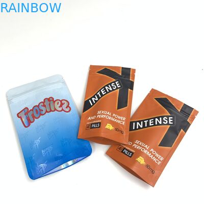 Túi đứng lên có thể thay đổi tùy chỉnh có dây kéo cho bao bì hộp đựng thực phẩm trẻ em bằng nhôm