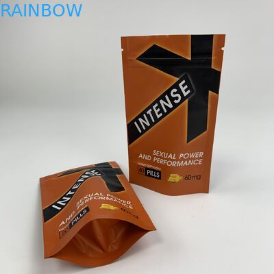 Túi đứng lên có thể thay đổi tùy chỉnh có dây kéo cho bao bì hộp đựng thực phẩm trẻ em bằng nhôm