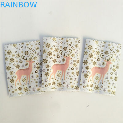 Túi đóng gói thanh snack MOPP CMYK 150micron với cạnh răng cưa