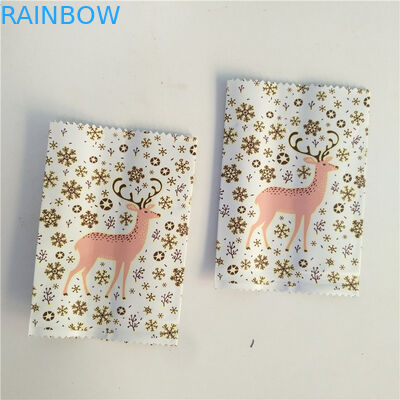 Túi đóng gói thanh snack MOPP CMYK 150micron với cạnh răng cưa