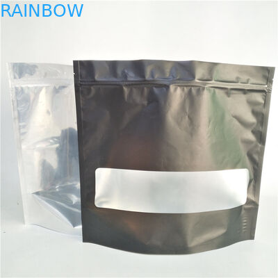 Cửa sổ trong suốt SGS Weed Baggies Túi nhựa Mylar Doypack