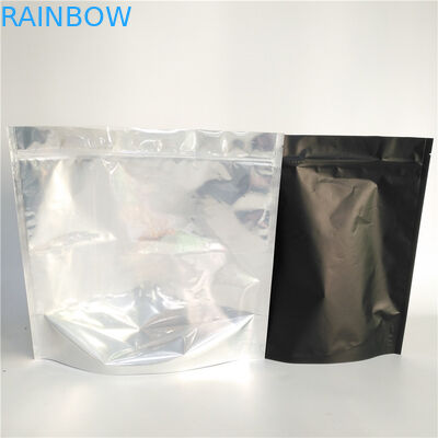 Cửa sổ trong suốt SGS Weed Baggies Túi nhựa Mylar Doypack