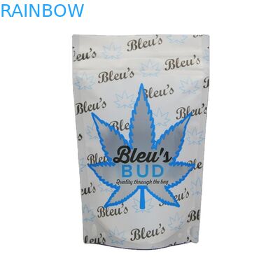 100mic CBD Oil Powder Gummies Túi giấy bạc có thể hàn lại được Ziplock