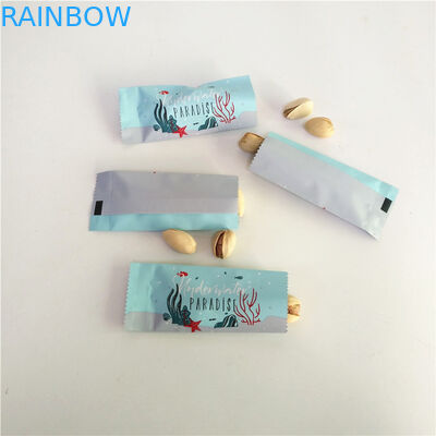 Bột protein cà phê đường rỗng nhỏ Sachet Mặt sau Túi bao bì kín cho bánh quy