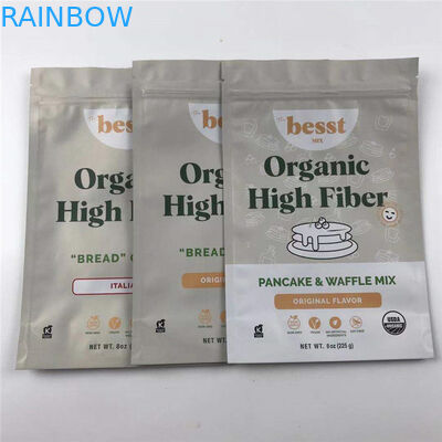 Đứng lên Túi Zipper với Window Doypack cho Trái cây Khô