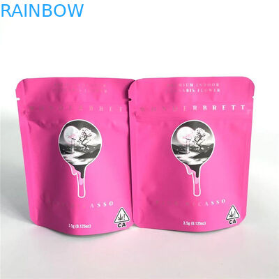 Tùy chỉnh được chấp nhận cổ phiếu Bao bì kẹo cao su Túi mềm cảm ứng đứng lên