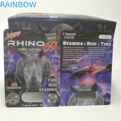 Bao bì thẻ vỉ 3d bao bì Rhino 99 9000