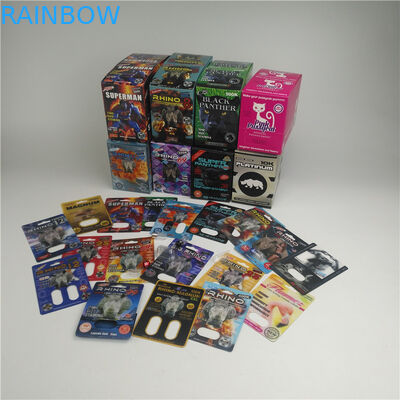 MOPP 350g Độ dày Vỉ 3d Thuốc tăng cường nam Rhino