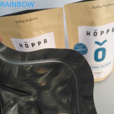 Đứng lên MPET CMYK Túi đóng gói hạt cà phê 200 microns