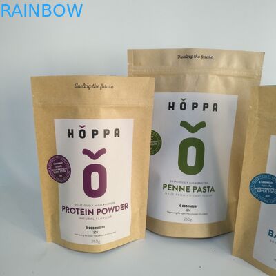 Đứng lên MPET CMYK Túi đóng gói hạt cà phê 200 microns