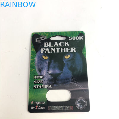 12mm Nắp nam Tăng cường 3d Thẻ dạng thấu kính Thuốc 500K