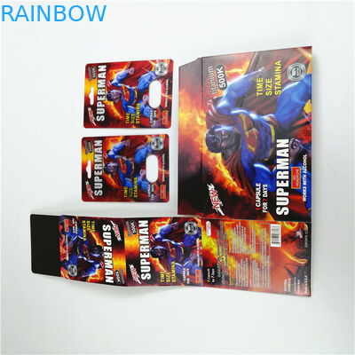 Giấy bìa 350g Gravnre In ấn bao bì vỉ cho thuốc tình dục