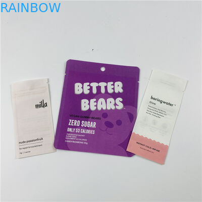 Túi Mylar nhôm Ziplock VMPET MOPP 100mircon