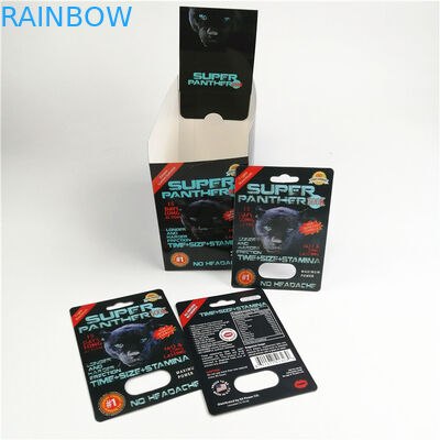 Rhino 69 Thẻ vỉ 3d 350g Bảng trắng có hộp giấy trưng bày