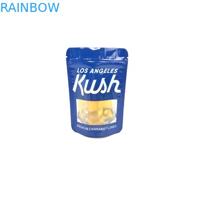 Biểu trưng tùy chỉnh cho hạt giống bột mì có dây kéo Bolsa Sac Plastique Đứng lên Túi Túi Cửa sổ Mỹ phẩm