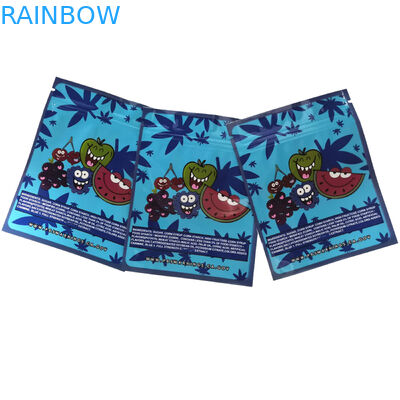 200mic CBD Gummies Kẹo Mylar Túi THC Cần sa