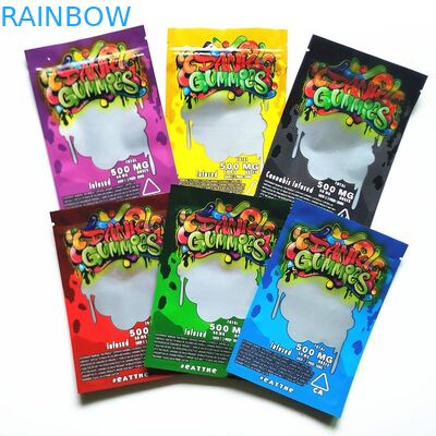 CMYK 4.3 Mils Túi giấy chống trẻ em dày Cbd Phong bì