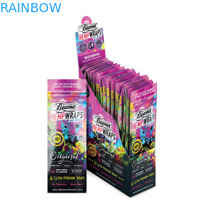 Cao Barrier CMYK 200mic Blunt Wrap Túi đựng xì gà 300gsm