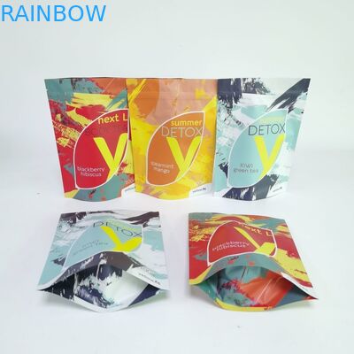 Túi trà nhôm mờ CMYK VMPET 50micron dùng cho trà xanh