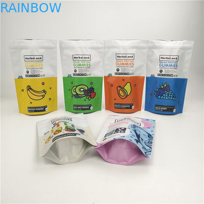 Hoa bột 140mic Food Grade Gummies CDB Mylar Bag