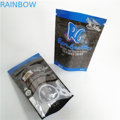 3.5gram Miếng vá chua 120micron CMYK Edibles Weed Foil Pouch