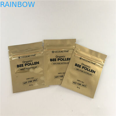 Miếng dán có thể thay đổi được CBD Gummies Ziplock Pouch Heat Seal