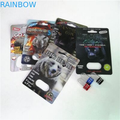 Thuốc tăng cường Rhino 99 500K Thẻ đóng gói In lụa