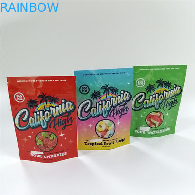 In ống đồng Túi bao bì Mylar VMPET cho gấu Gummies