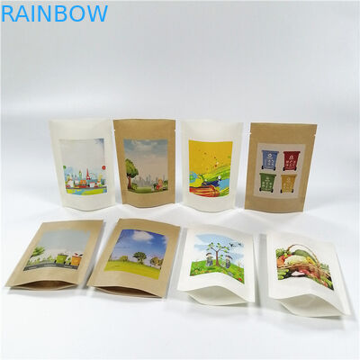 MOPP VMPET Túi giấy Kraft phân hủy sinh học 100mircon