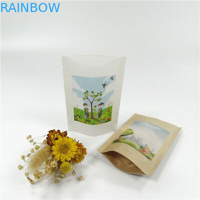 Giấy Kraft MOPP VMPET Túi Ziplock đứng lên 18x26cm