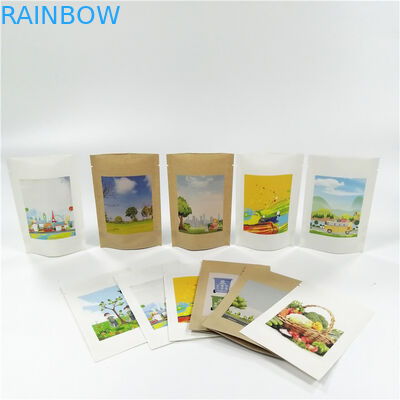 Túi bao bì giấy Kraft 100mircon VMPET phân hủy sinh học