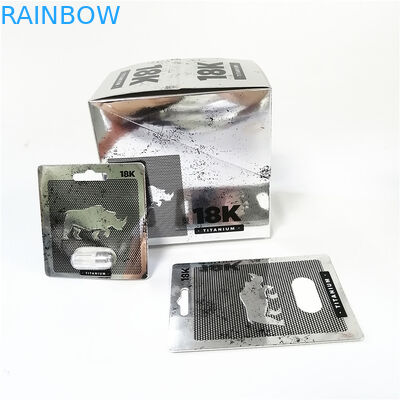 Gói Pussycat Thuốc viên nang Rhino Thẻ vỉ In UV