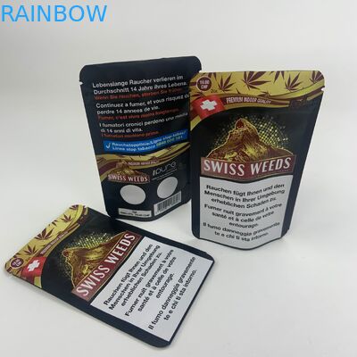 Túi bao bì lá thuốc lá PET CMYK 110 microns