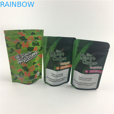 Biểu trưng tùy chỉnh Kẹo dẻo Mylar Túi giấy bạc ăn được Bao bì In có thể tái sử dụng