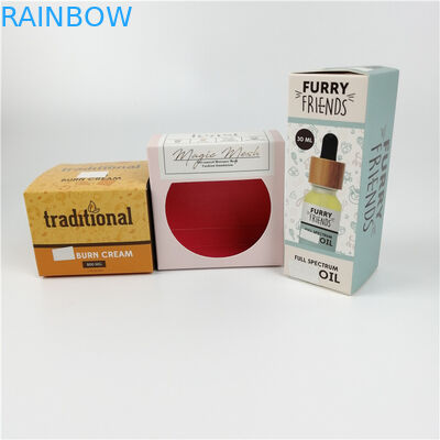 Các tông dập nóng Cookies Hộp giấy in tùy chỉnh có logo riêng