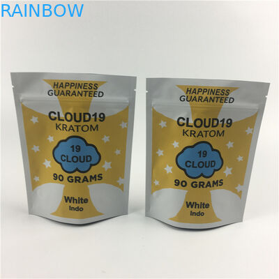 Soft Touch Weed Mylar Túi đứng in tùy chỉnh Matte Child Resistant