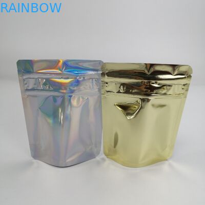 Trẻ em Chống đông lạnh Cookies foil túi có thể đậy lại có thể ăn được Mylar Ziplock