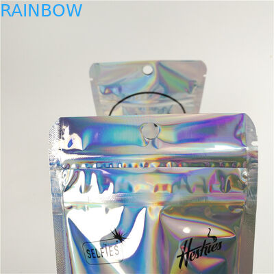 Trẻ em Chống đông lạnh Cookies foil túi có thể đậy lại có thể ăn được Mylar Ziplock