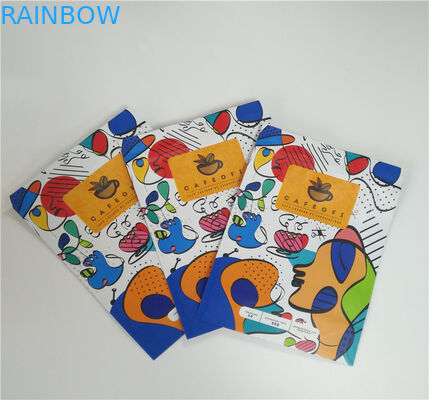 Dấu chân không Logo tùy chỉnh Ziplock Bao bì Túi in kỹ thuật số